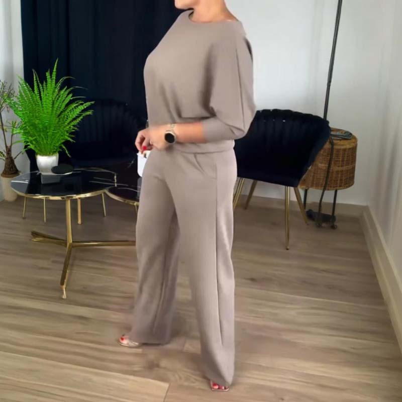Coco - Elegante 3-delige set: lang vest, shirt en broek