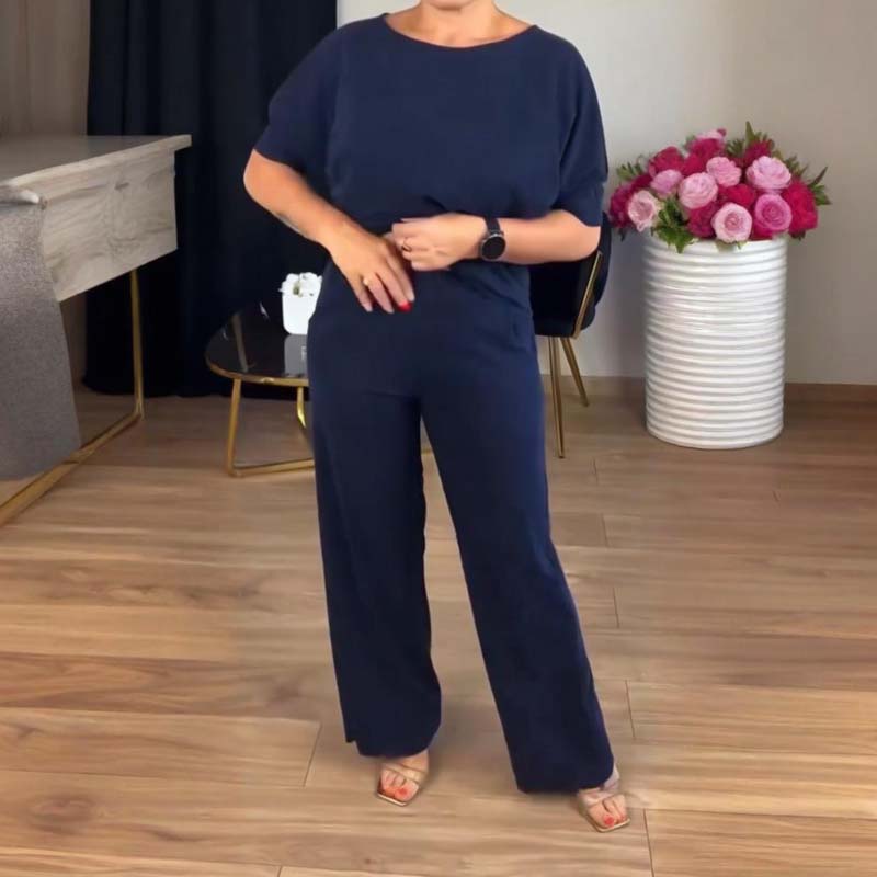 Coco - Elegante 3-delige set: lang vest, shirt en broek